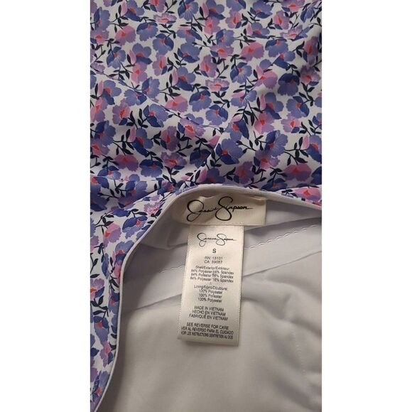 Jessica Simpson Boho Floral One Piece Swimsuit Women's Size Small - Picture 4 of 5